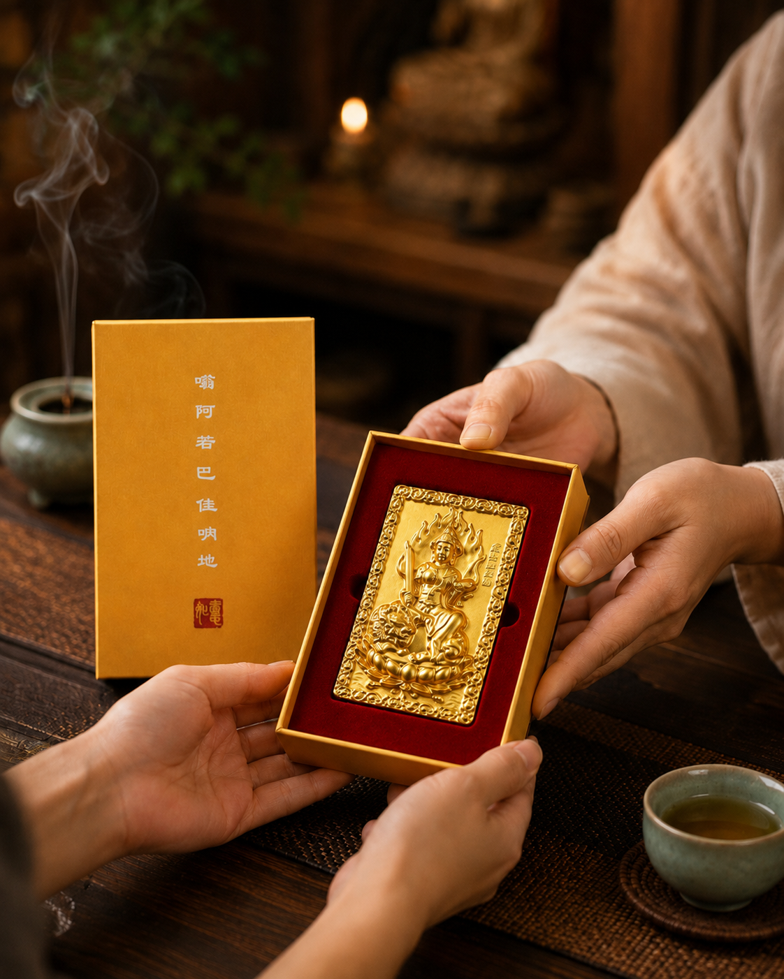 Portable Buddha · Manjushri Bodhisattva